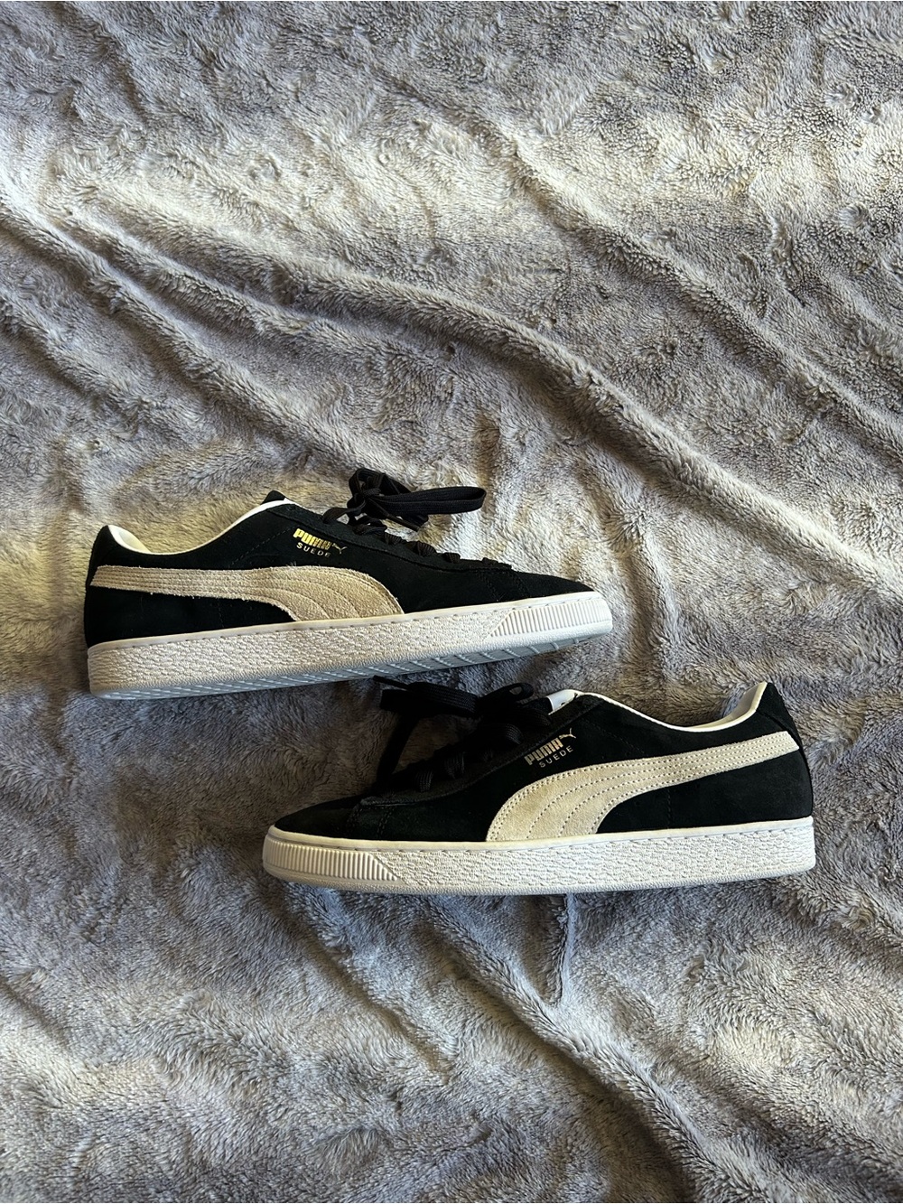 Puma Suede Classic 21 Black White Size 10 Vnds